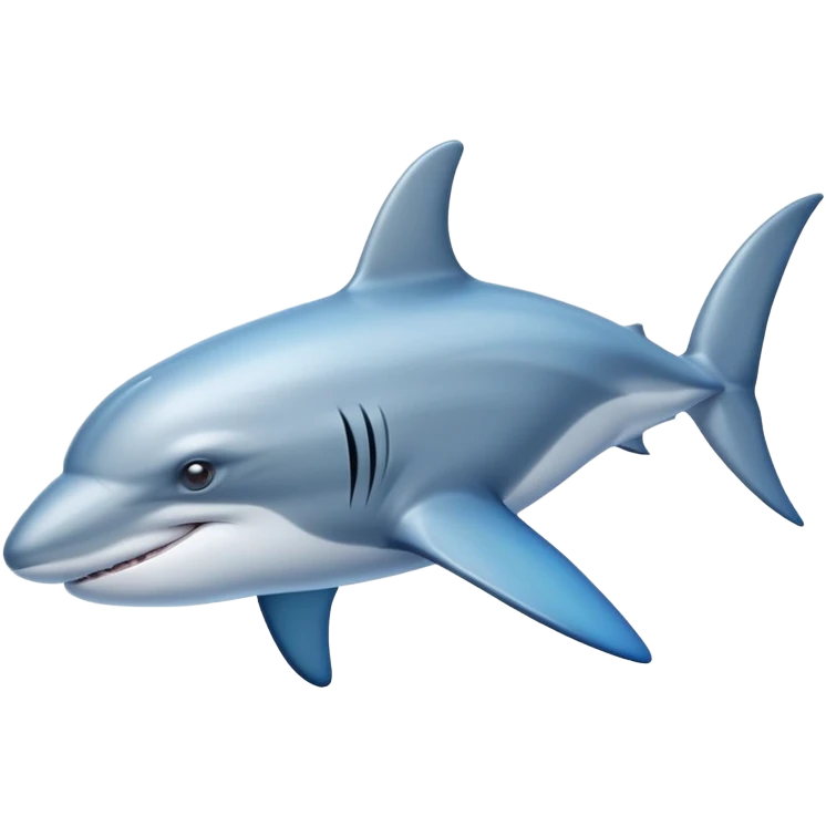Dolphin shark hybrid emoji