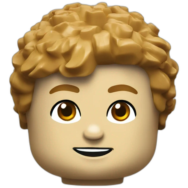 lego mini figure head emoji