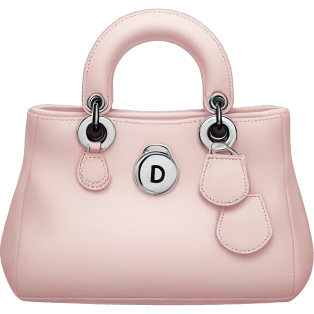 pale Pink Dior Purse emoji