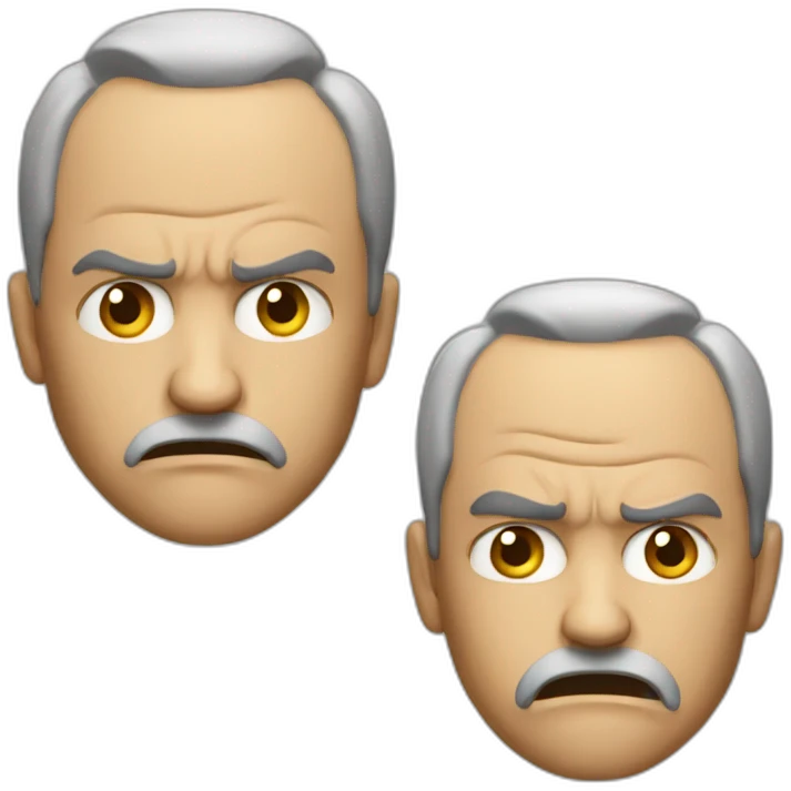 angry man emoji