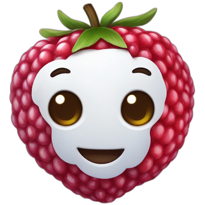 Fraise framboise myrtille emoji
