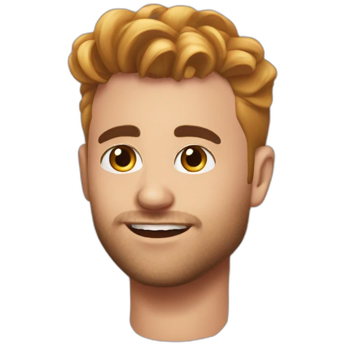 Squeezie cheveux courts emoji