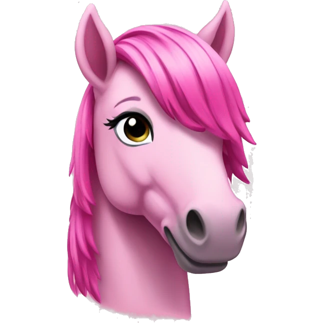 Pink pony club emoji