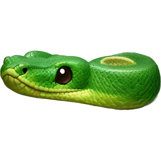 emerald tree boa emoji
