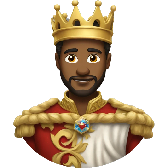 Create a N what look like a king  emoji
