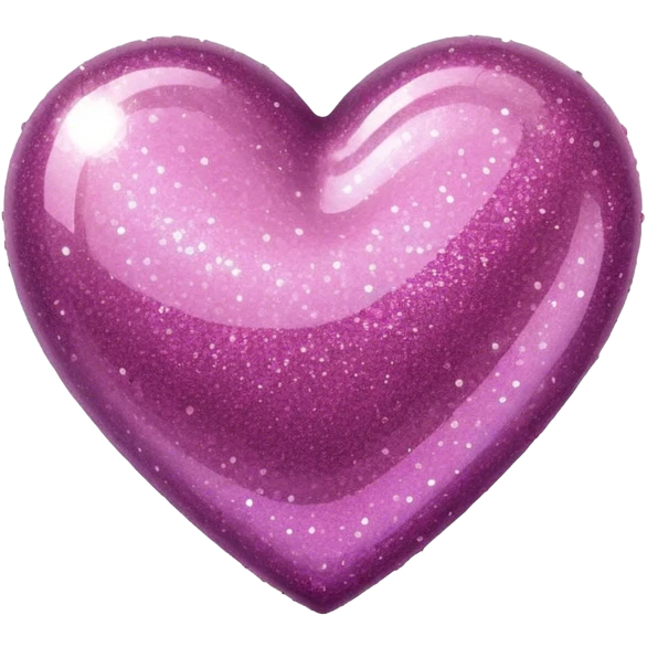 glitter heart emoji
