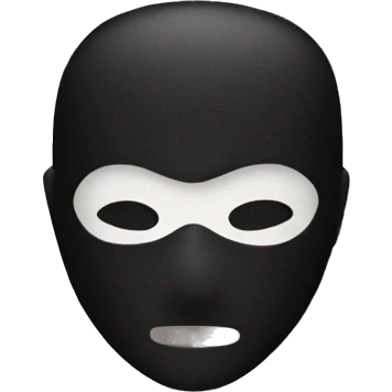 masked man emoji