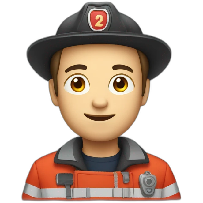 Pompier emoji
