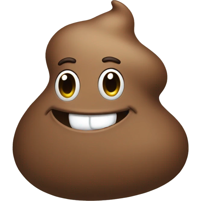 Happy poop emoji