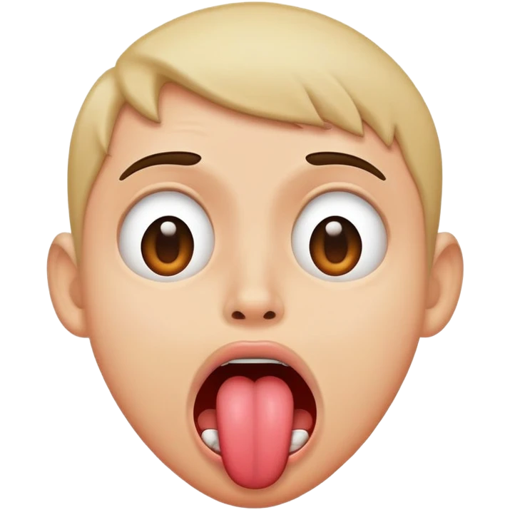 🫩 + 😛 emoji