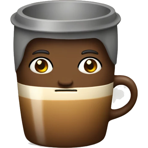 Drinking coffee emoji