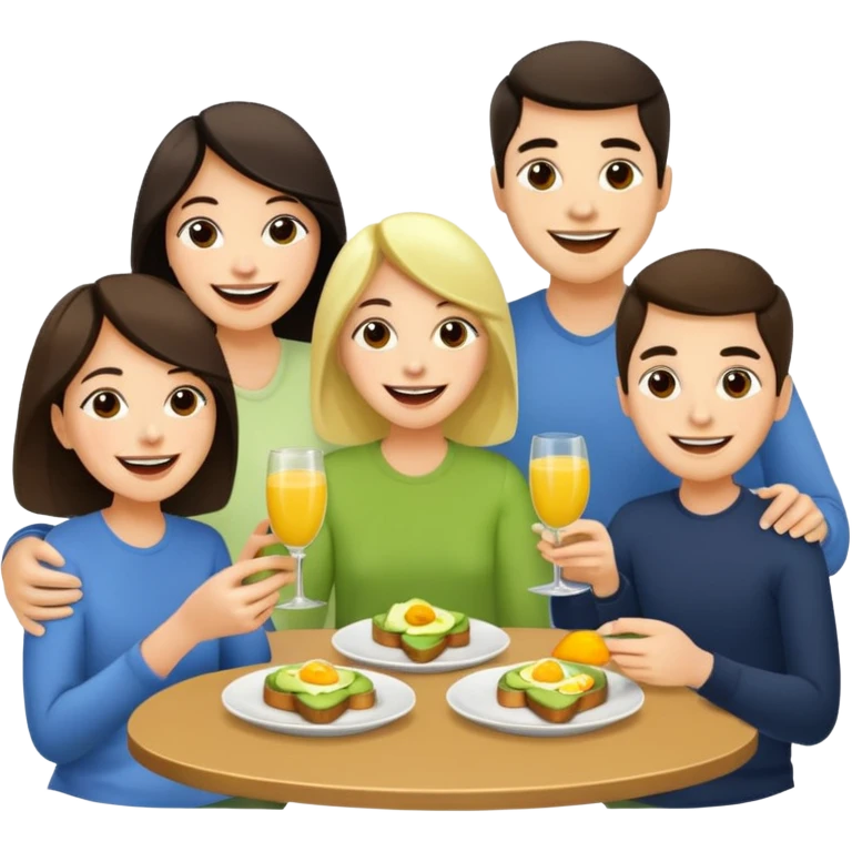 brunch club  emoji