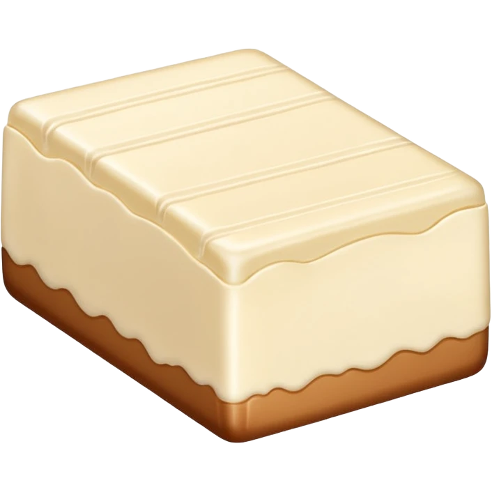Kinder milk slice emoji