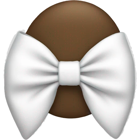 white bow emoji