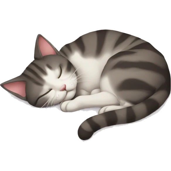 Cat sleep emoji