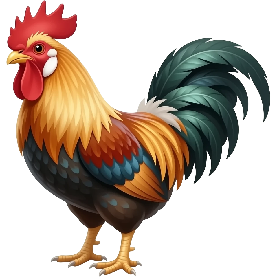 Game rooster emoji