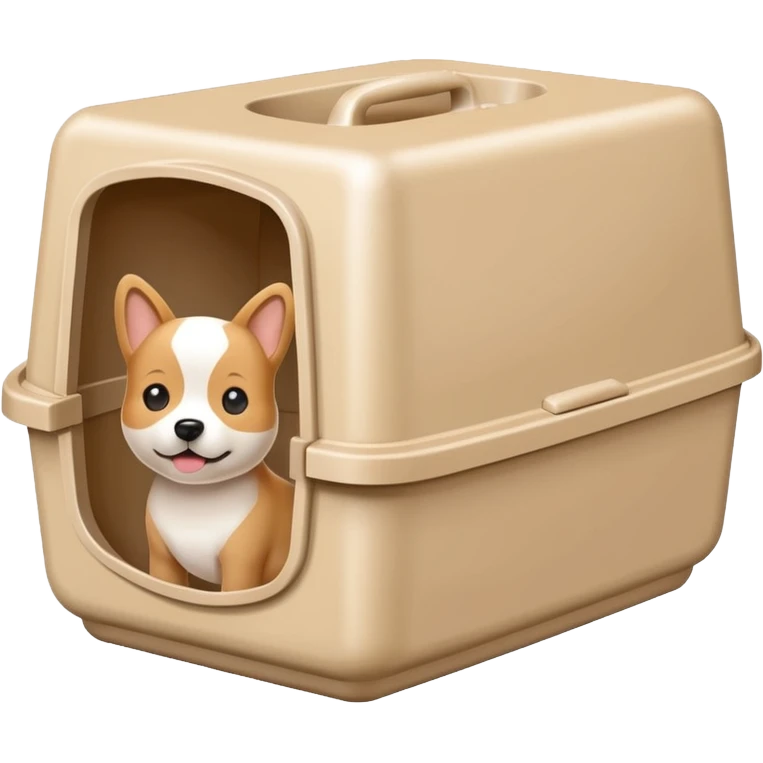 dog litter box emoji