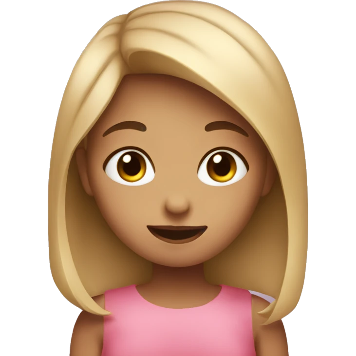 Girl blushing  emoji