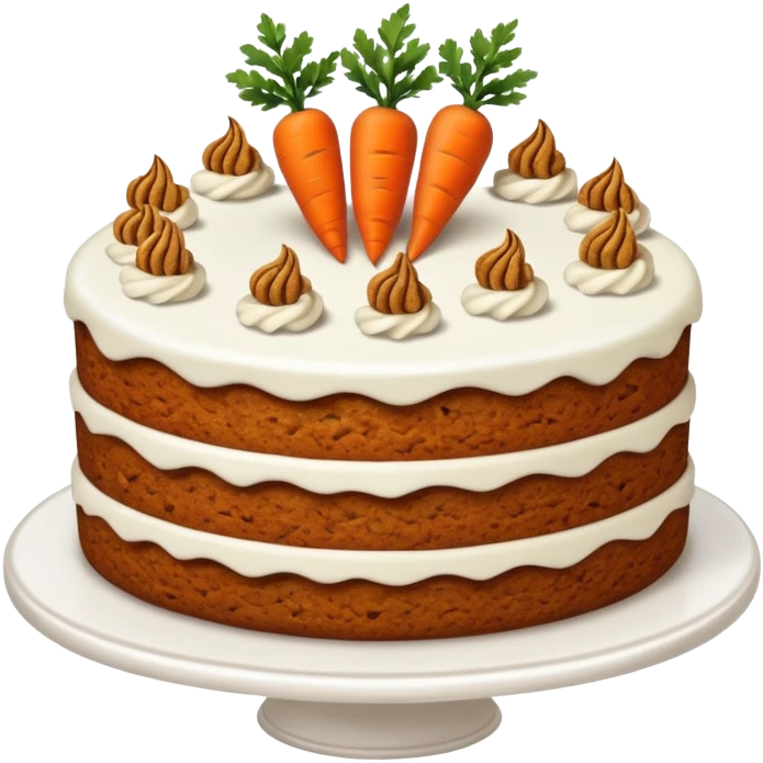 tarta carrot cake emoji