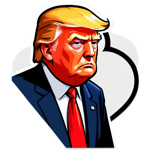 Trump sad emoji