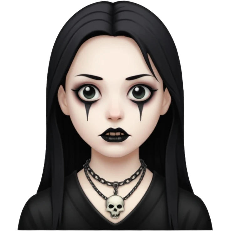 horror neckless emoji