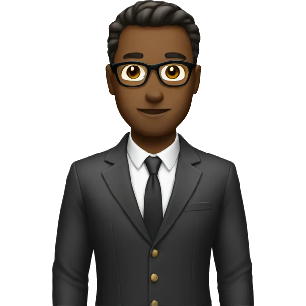 stylish man emoji