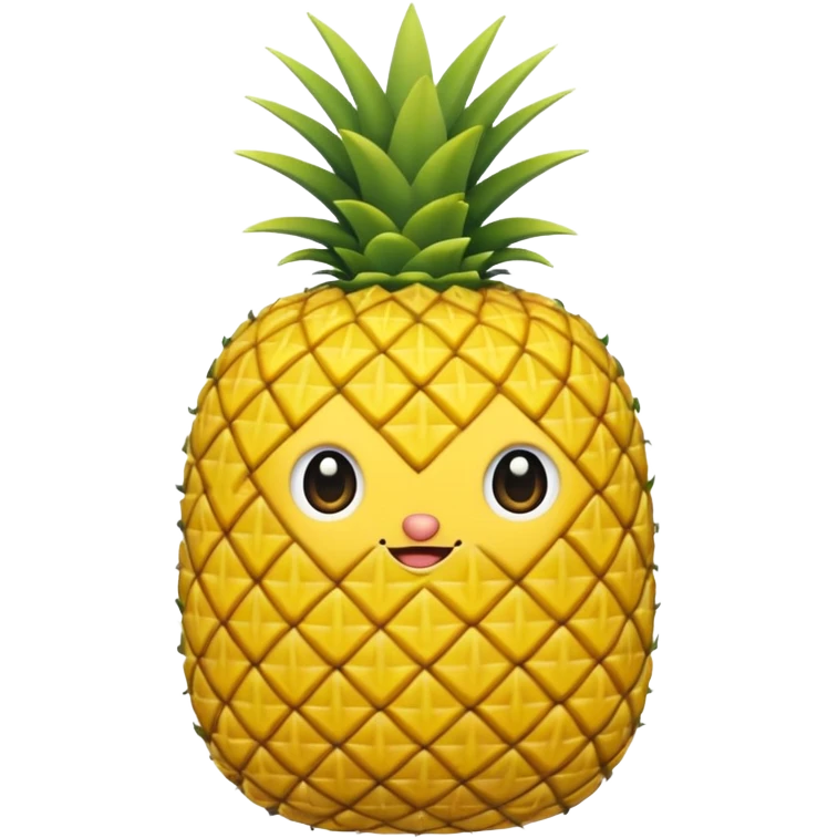 Pineapple stitch emoji