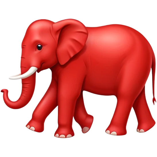 US Republican Party elephant logo red emoji