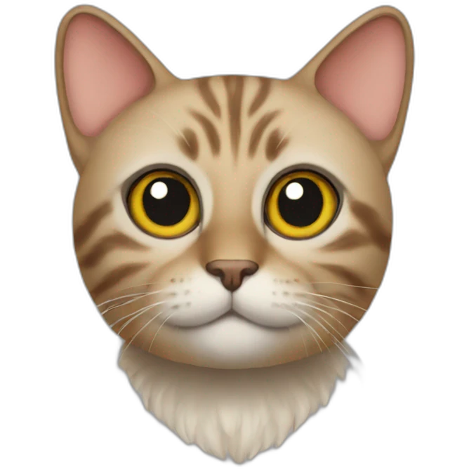 Cat fly emoji