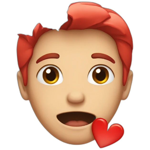Broken heart emoji
