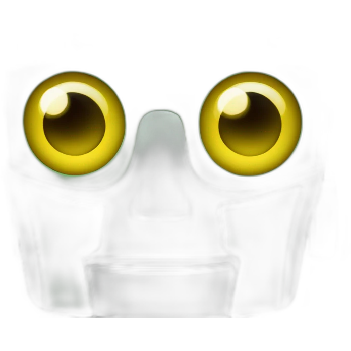 Green300-square-robot-animated-face emoji