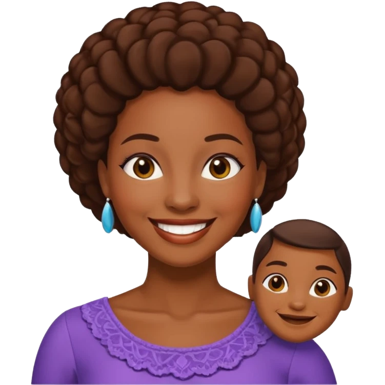 persona afroamericana casada  emoji