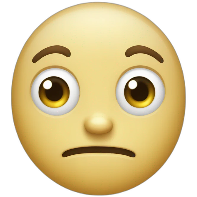 Curieux emoji