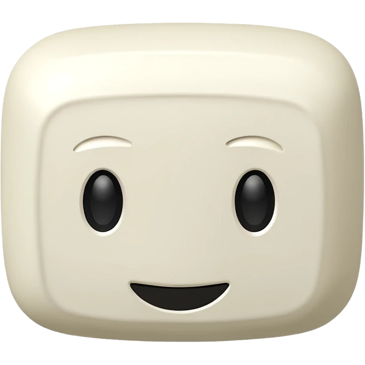 plain ivory robux emoji