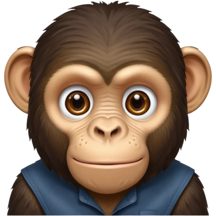 Chimpanzee emoji
