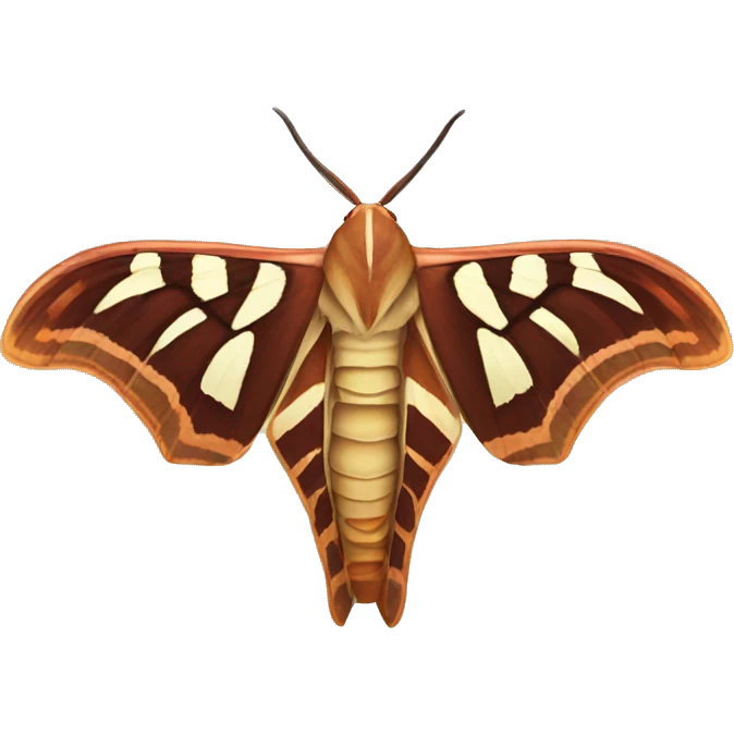 Atlas moth emoji