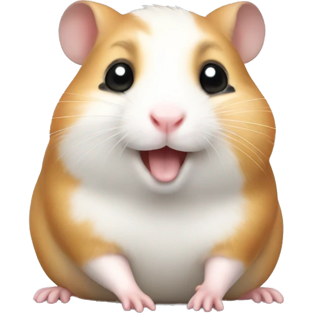 Cute hamster emoji