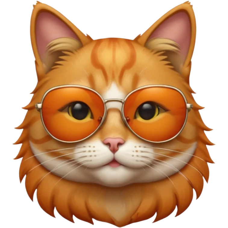 Cat wearing sunglasses emoji