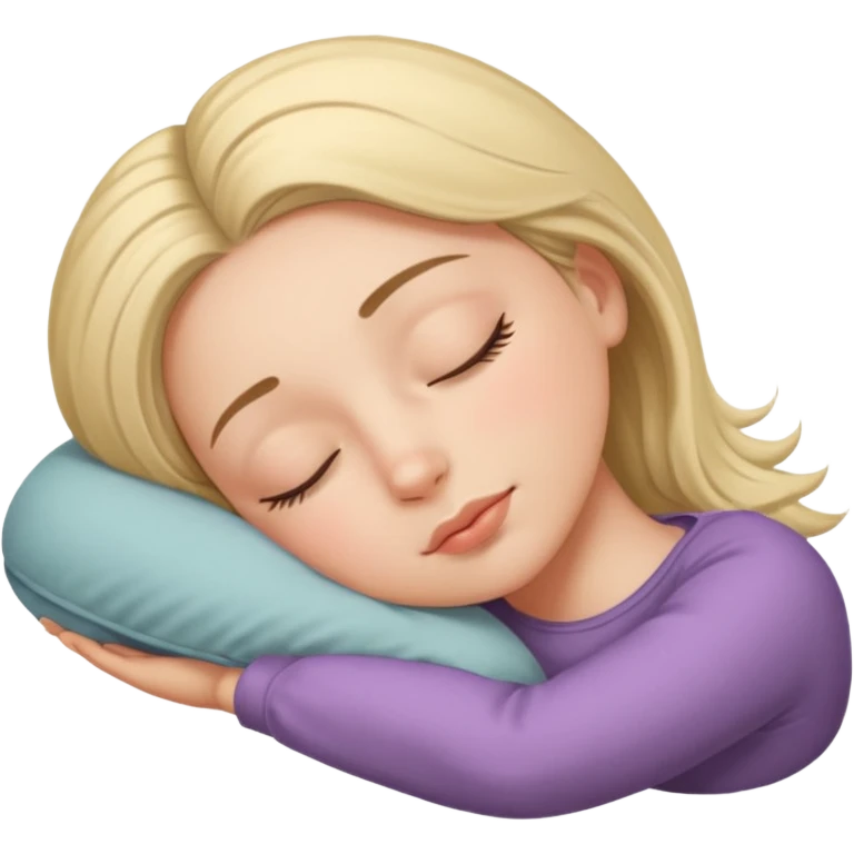 Девушка спит   emoji