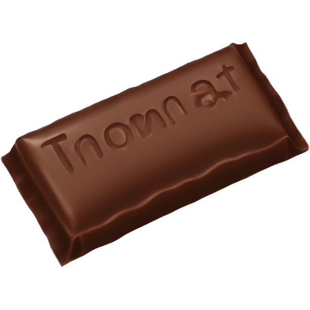 chocolate bar emoji