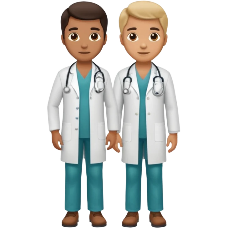 doctor cuerpo completo hasta los pies  emoji