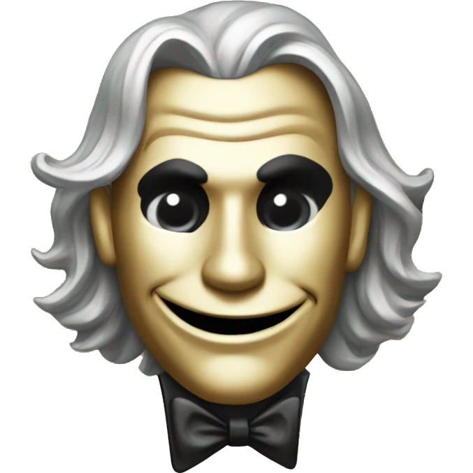 gold and silver poker card joker emoji