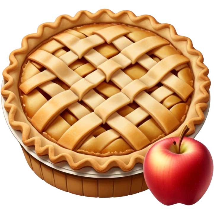 Apple pie  emoji