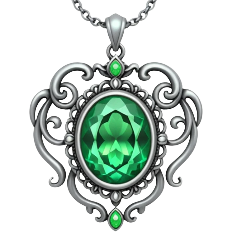 haunted necklace emoji