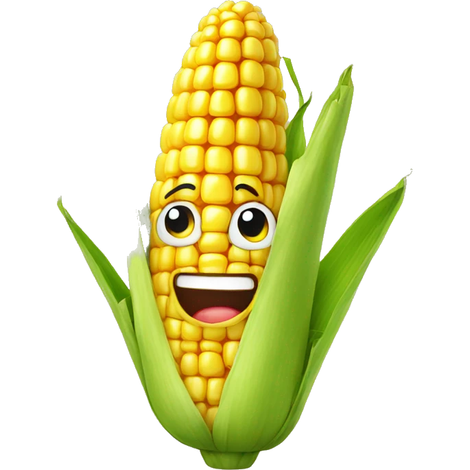 funny one corn emoji