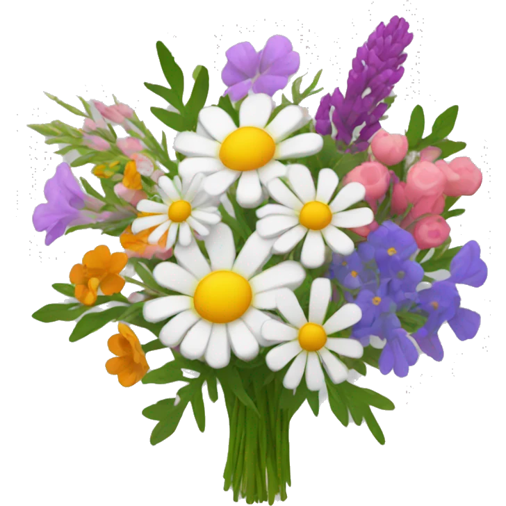 Bouquet of wild flowers emoji