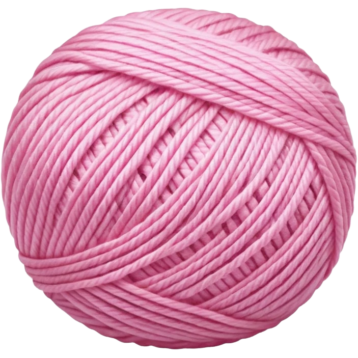 Light pink yarn emoji