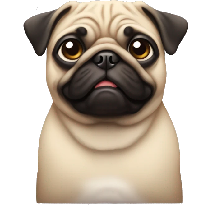 Pug emoji