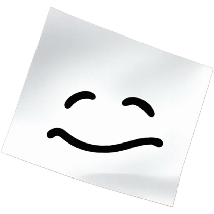 paper that has the words “i’m cooked” on it emoji