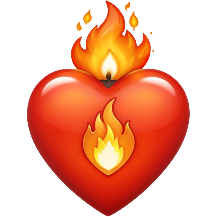 🖤+❤️‍🔥 emoji
